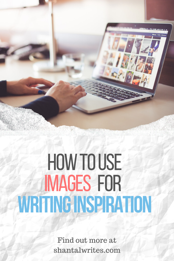 how to use images for writing inspiration pinterest graphic