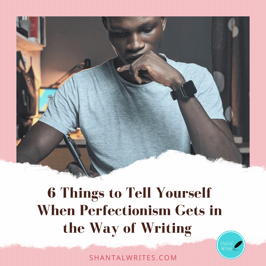 when perfectionism gets in the way of writing icon