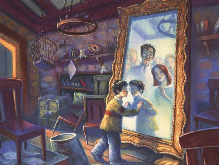 harry potter the mirror of erised image